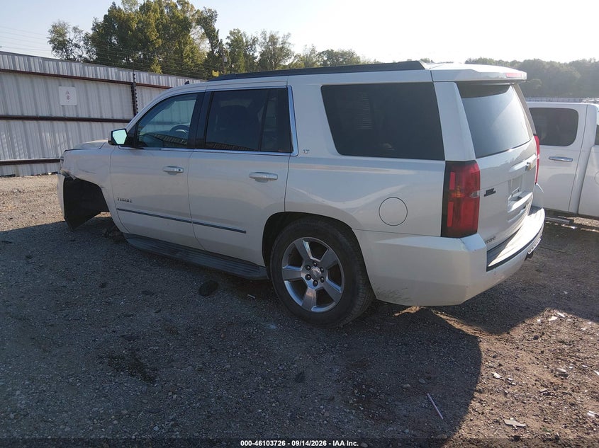 Vin: 1gnscbkc8fr199104, lot: 46603384, chevrolet tahoe lt 20153