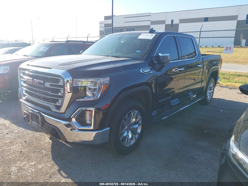 Vin: 3gtu9ded1lg308790, lot: 46603386, gmc sierra 1500 4wd  short box slt 20202