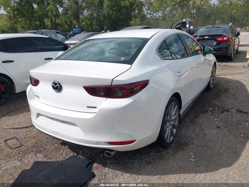 Vin: 3mzbpbcm8mm206407, lot: 46603390, mazda mazda3 preferred 20214