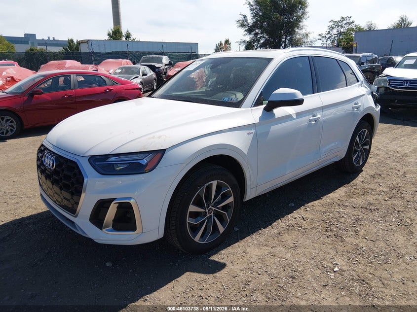 Vin: wa1eaafy1r2075291, lot: 46603396, audi q5 premium plus 45 tfsi s line quattro 20242