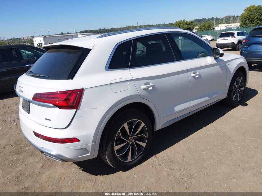 Vin: wa1eaafy1r2075291, lot: 46603396, audi q5 premium plus 45 tfsi s line quattro 20244