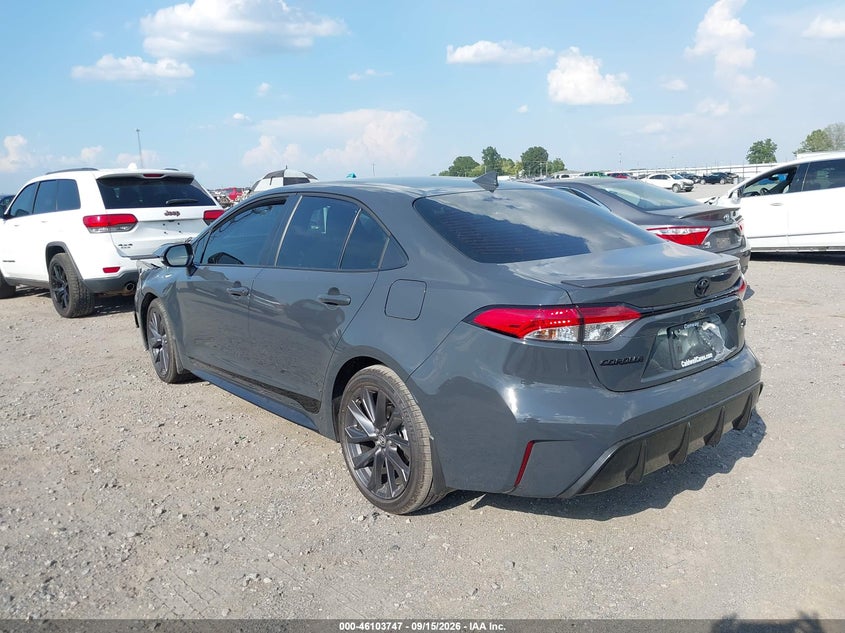 Vin: 5yfs4mce2tp292899, lot: 46603405, toyota corolla se 20263