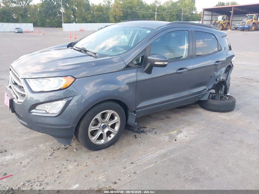 Vin: maj3s2ge0mc395778, lot: 46603407, ford ecosport se 20212