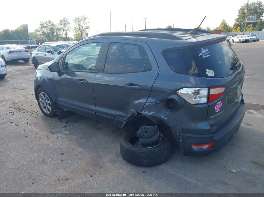 Vin: maj3s2ge0mc395778, lot: 46603407, ford ecosport se 20213