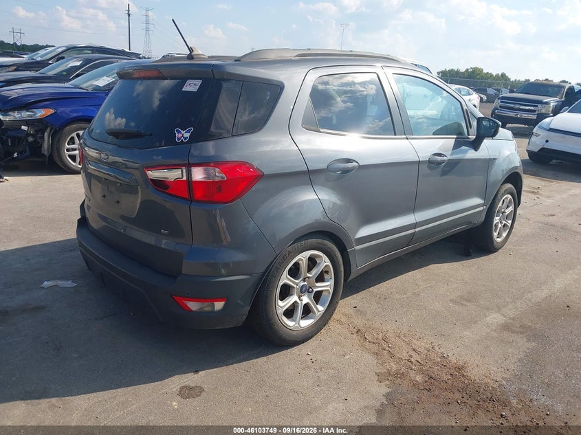 Vin: maj3s2ge0mc395778, lot: 46603407, ford ecosport se 20214