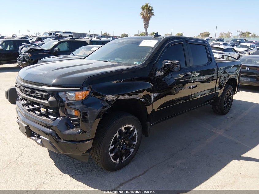 Vin: 3gcpdbek7rg179199, lot: 46603439, chevrolet silverado 1500 4wd  short bed custom 20242
