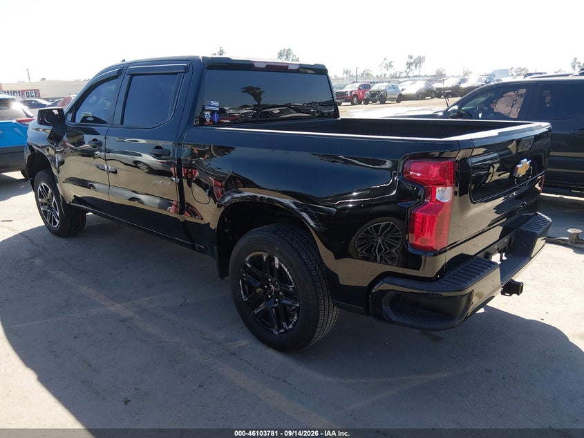 Vin: 3gcpdbek7rg179199, lot: 46603439, chevrolet silverado 1500 4wd  short bed custom 20243