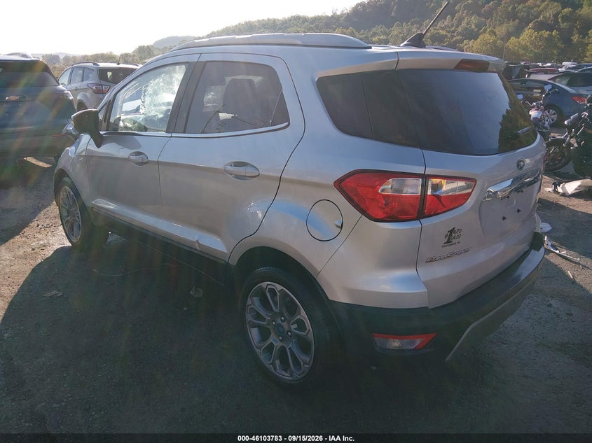 Vin: maj3s2ke7lc317472, lot: 46603441, ford ecosport titanium 20203