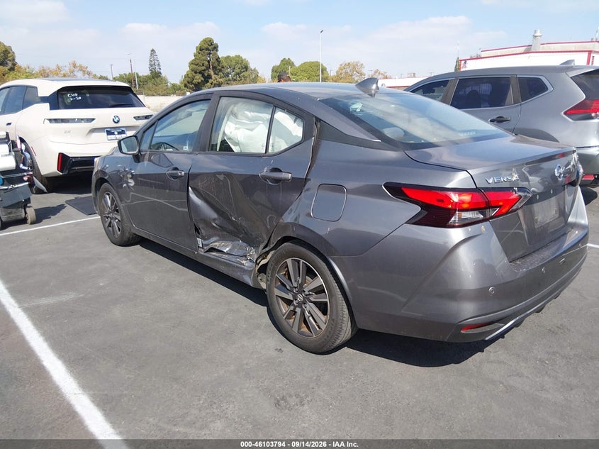 Vin: 3n1cn8ev9ml874795, lot: 46603452, nissan versa sv xtronic cvt 20213