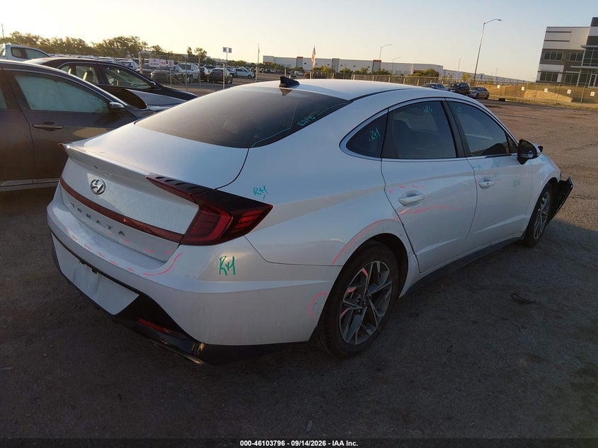 Vin: 5npel4ja9mh117256, lot: 46603455, hyundai sonata sel 20214