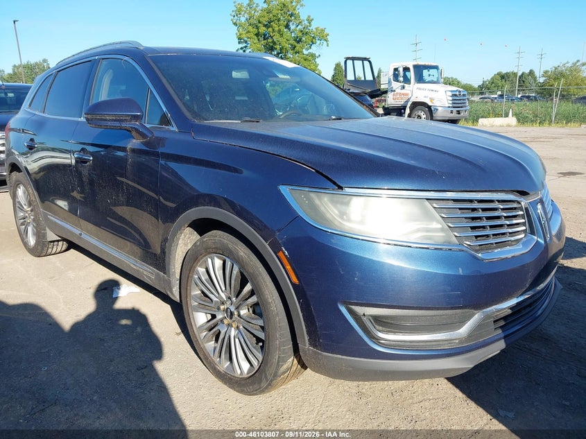 2017 LINCOLN MKX auction photo 1