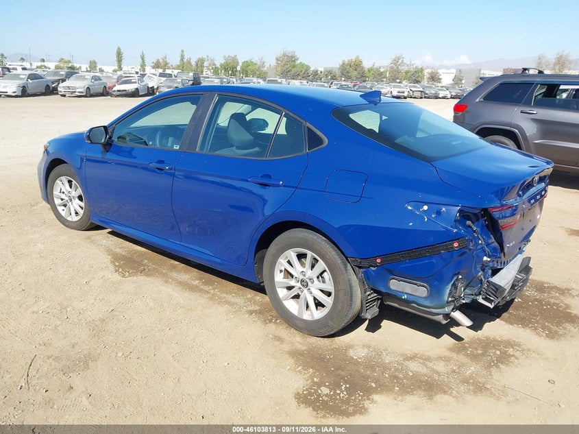 Vin: 4t1daack5su096295, lot: 46603471, toyota camry le 20253