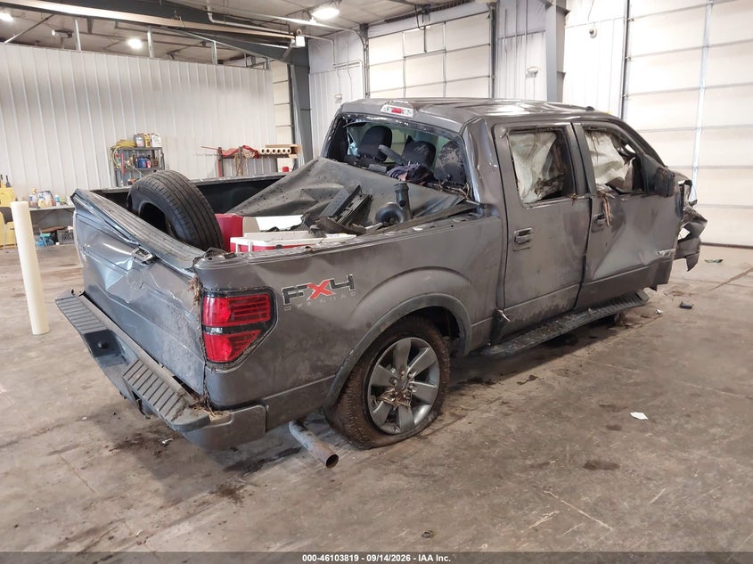 Vin: 1ftfw1et5bkd58929, lot: 46603477, ford f-150 fx4 20114
