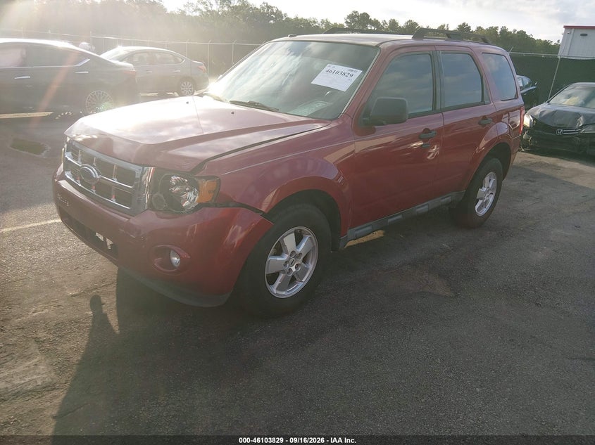 Vin: 1fmcu0d73bkb47473, lot: 46603487, ford escape xlt 20112
