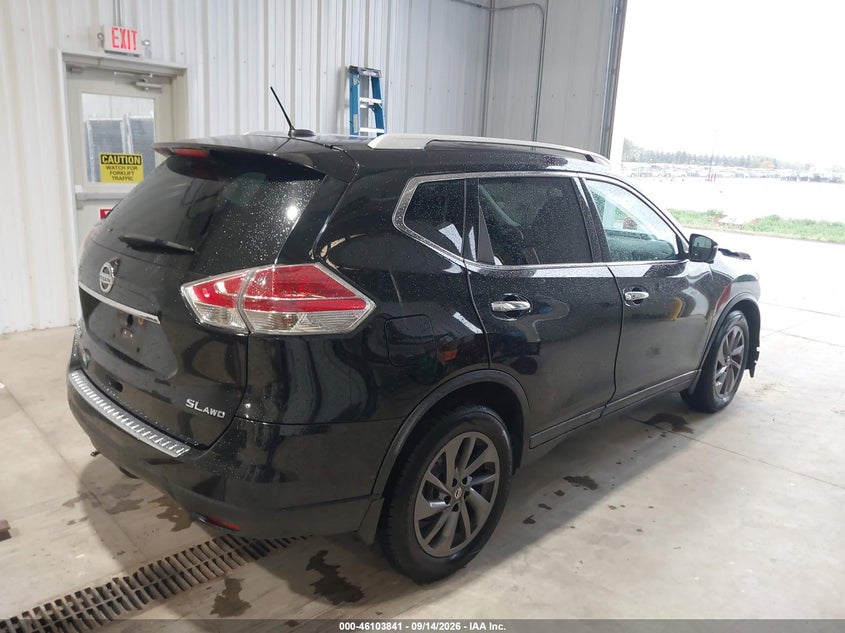 Vin: 5n1at2mv0gc884250, lot: 46603499, nissan rogue sl 20164