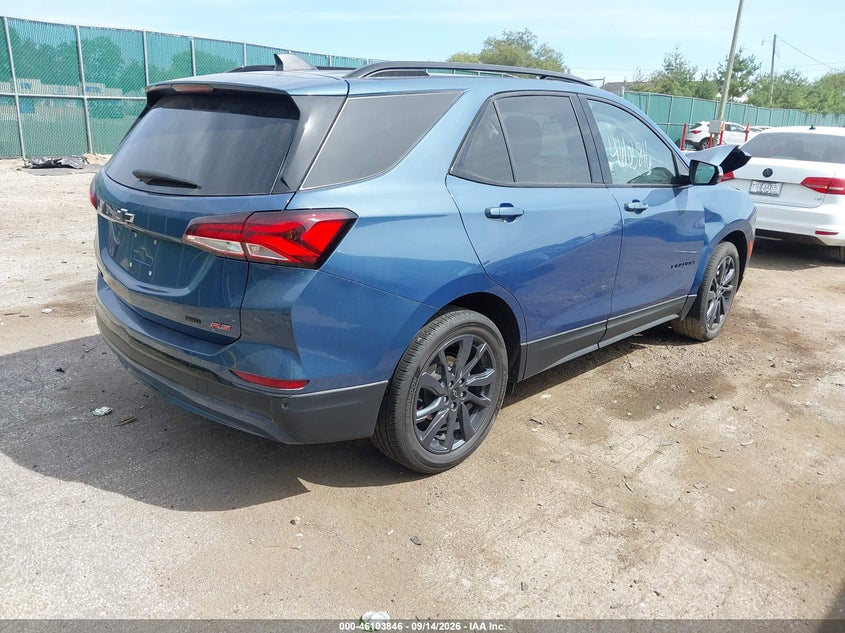 Vin: 3gnaxweg9rl155422, lot: 46603504, chevrolet equinox awd rs 20244