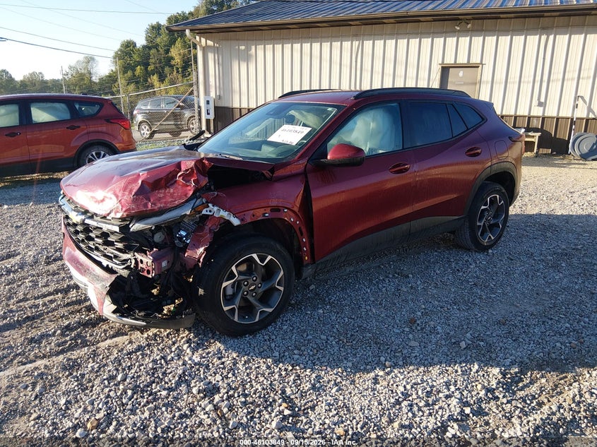 Vin: kl77lhe27rc231632, lot: 46603507, chevrolet trax fwd lt 20242
