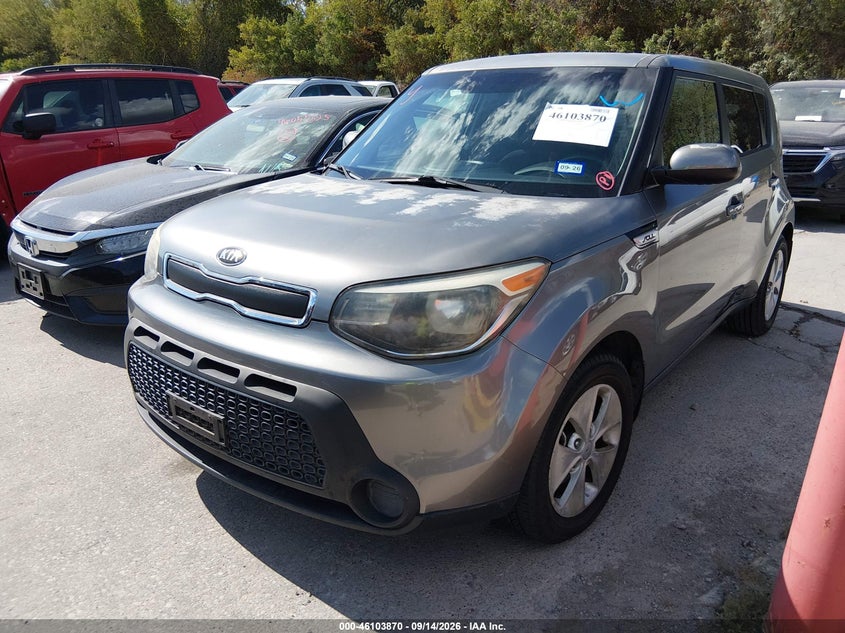 Vin: kndjn2a24f7124662, lot: 46603528, kia soul 20152