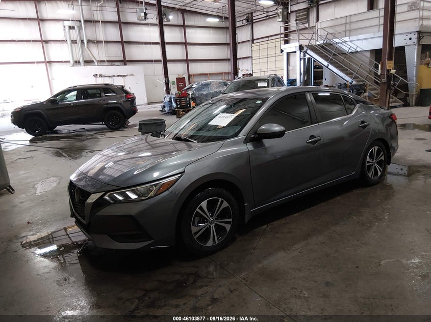 Vin: 3n1ab8cvxpy289881, lot: 46603535, nissan sentra sv xtronic cvt 20232