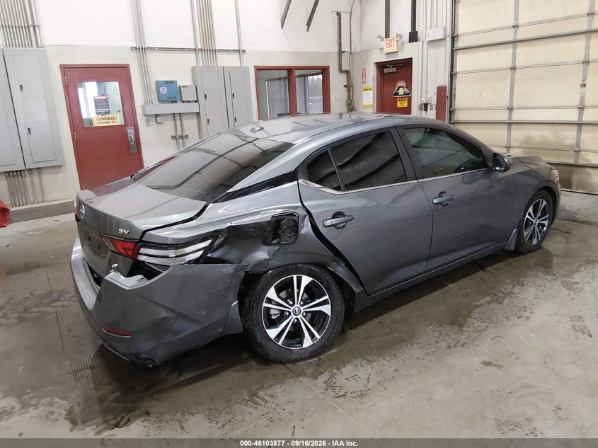 Vin: 3n1ab8cvxpy289881, lot: 46603535, nissan sentra sv xtronic cvt 20234