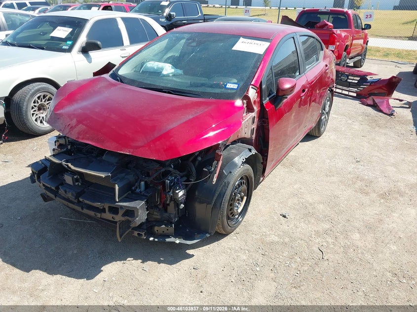 Vin: 3n1cn8evxsl876584, lot: 46603595, nissan versa 1.6 sv 20252