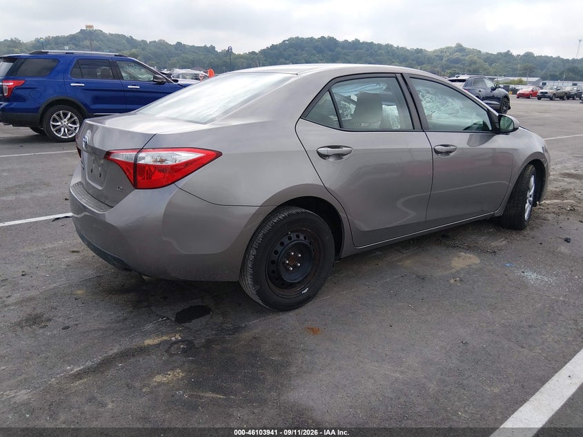 Vin: 5yfburhe1fp327135, lot: 46603599, toyota corolla le 20154
