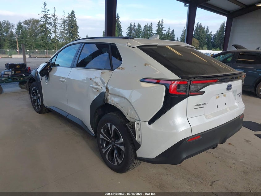 Vin: jtmababa1sa104441, lot: 46603607, subaru solterra premium 20253