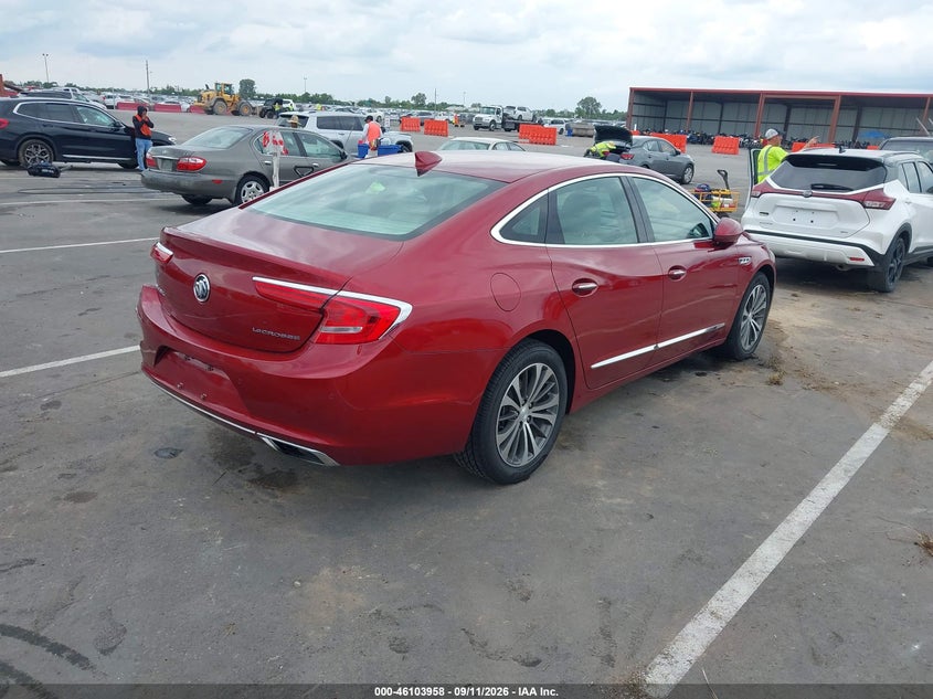 Vin: 1g4zn5ss6ju116510, lot: 46603616, buick lacrosse preferred 20184