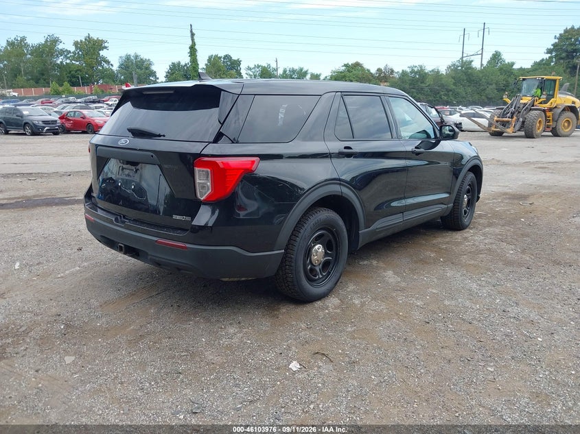 Vin: 1fm5k8awxmna07348, lot: 46603634, ford police interceptor utility 20214
