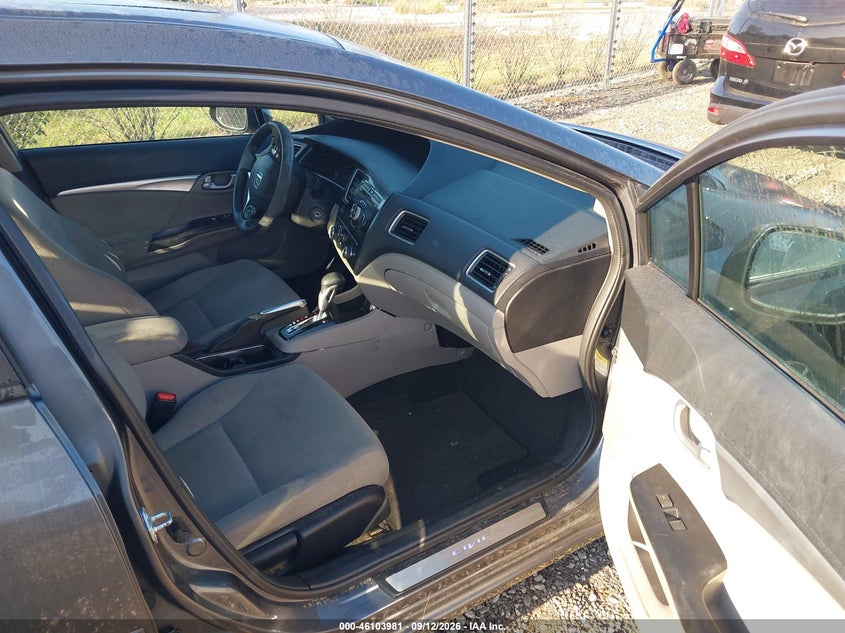2013 HONDA CIVIC auction photo 5