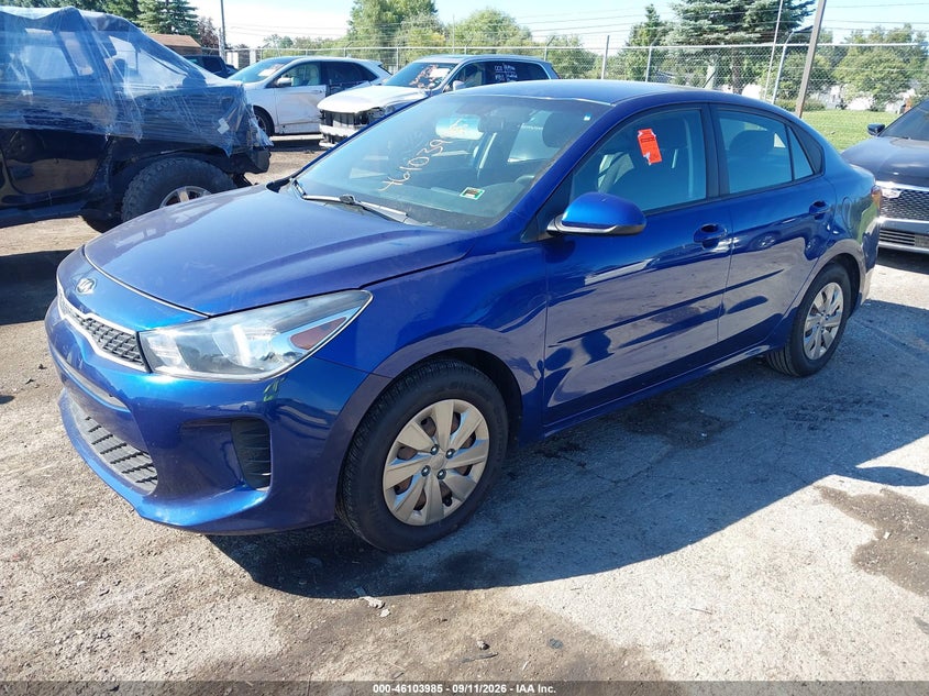 Vin: 3kpa24ad5le328775, lot: 46603643, kia rio s 20202