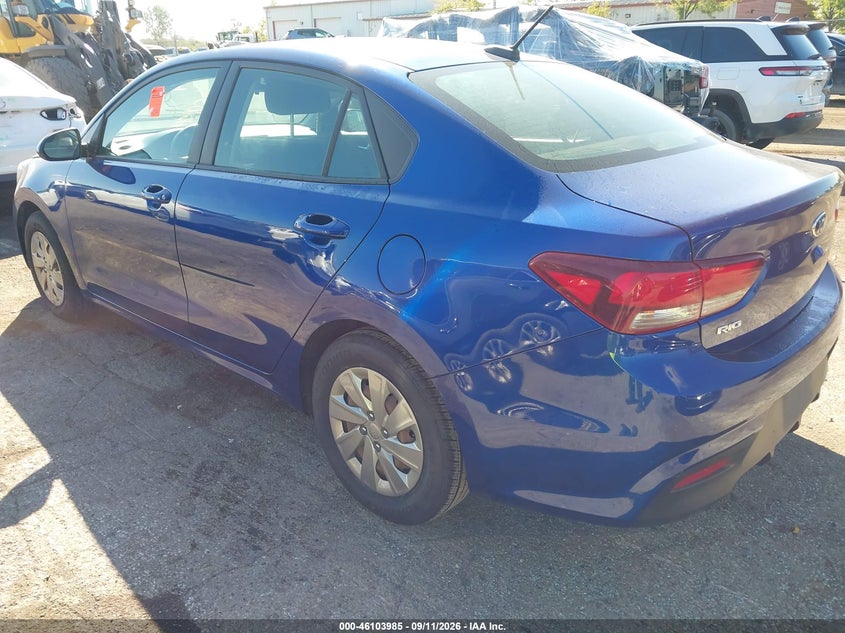 2020 KIA RIO auction photo 3