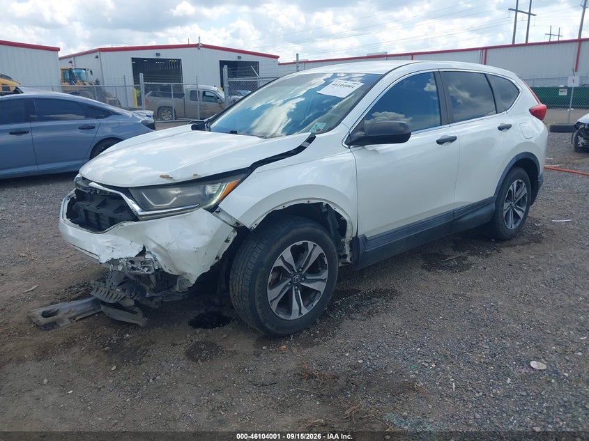 Vin: 2hkrw5h3xhh403791, lot: 46603659, honda cr-v lx 20172