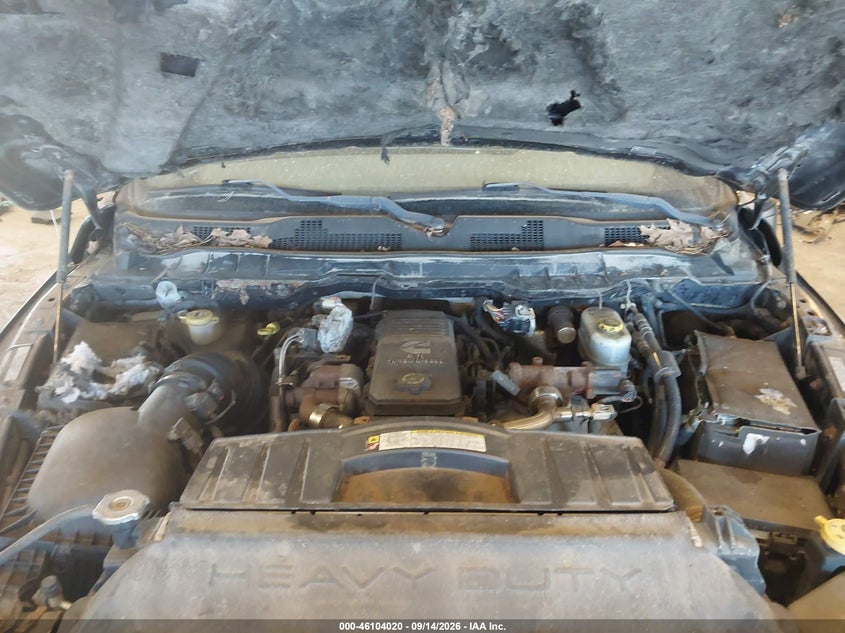 DODGE RAM 2500 2010 VIN 3D7UT2CL4AG148777