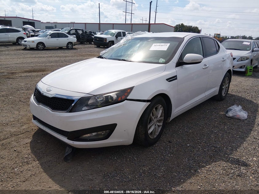 Vin: knagm4a70d5406338, lot: 46603683, kia optima lx 20132