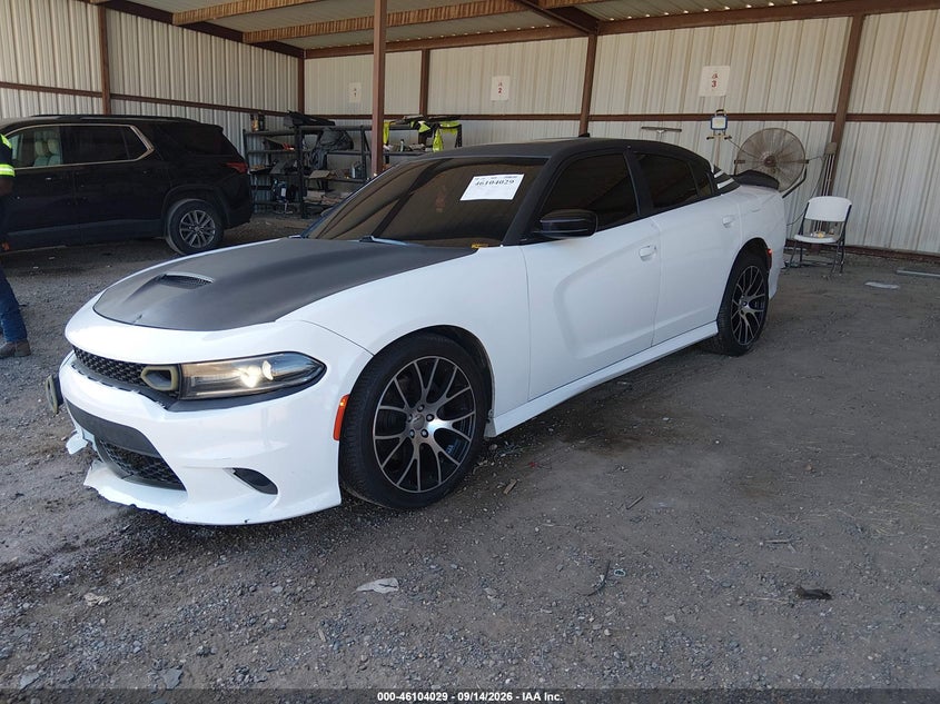 Vin: 2c3cdxgj4kh598458, lot: 46603687, dodge charger scat pack rwd 20192