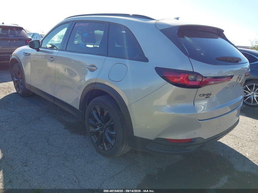 Vin: jm3kkchd5t1376856, lot: 46603688, mazda cx-90 3.3 turbo premium sport 20263
