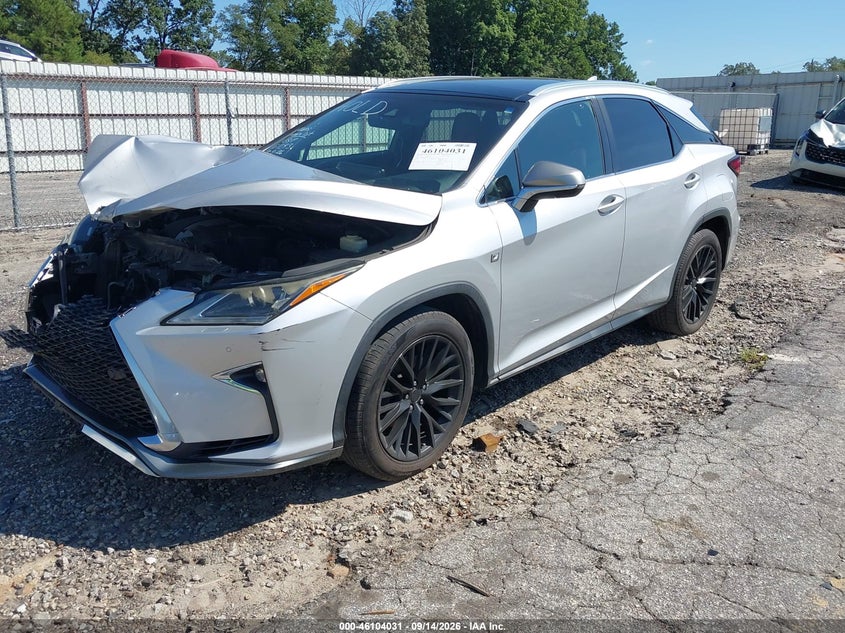 Vin: 2t2bzmca7gc027556, lot: 46603689, lexus rx 350 f sport 20162