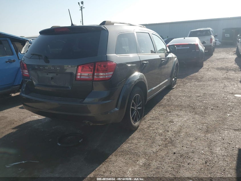 Vin: 3c4pdcab5jt535544, lot: 46603692, dodge journey se 20184