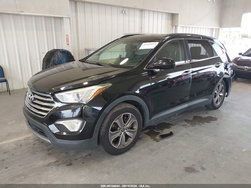 Vin: km8sm4hf2eu062976, lot: 46603703, hyundai santa fe gls 20142