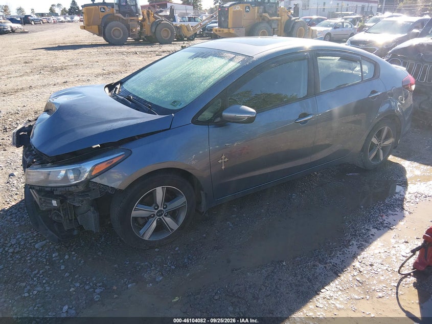 Vin: 3kpfl4a76je216657, lot: 46603740, kia forte s 20182