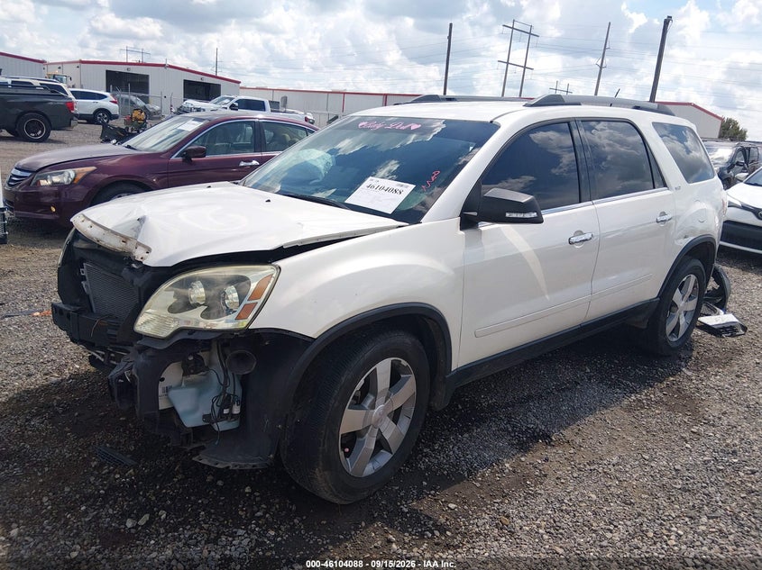 Vin: 1gkkvred3cj337498, lot: 46603746, gmc acadia slt-1 20122