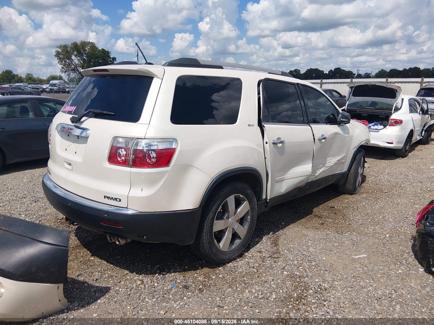 Vin: 1gkkvred3cj337498, lot: 46603746, gmc acadia slt-1 20124