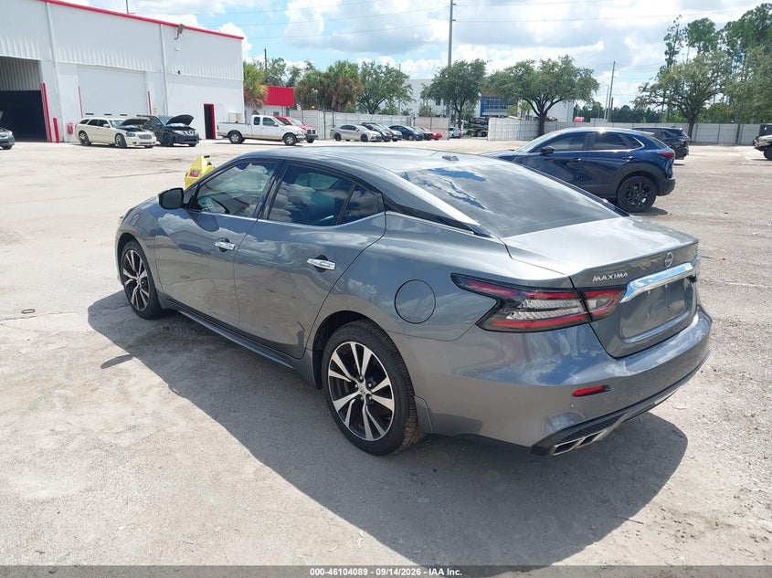 Vin: 1n4aa6cv3pc506223, lot: 46603747, nissan maxima sv xtronic cvt 20233