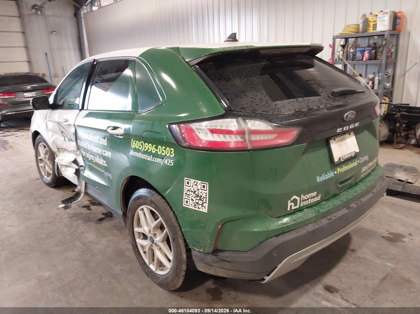 Vin: 2fmpk4j93nba53757, lot: 46603751, ford edge sel 20223