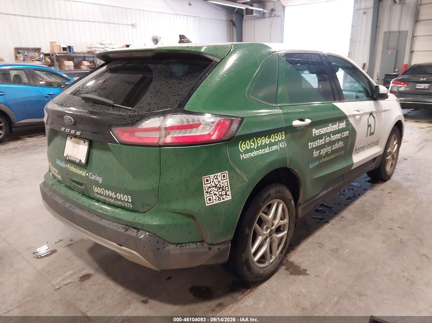 Vin: 2fmpk4j93nba53757, lot: 46603751, ford edge sel 20224