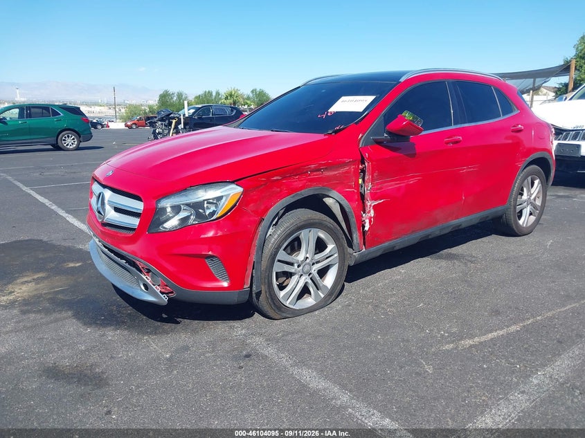 Vin: wdctg4gb4hj303046, lot: 46603753, mercedes-benz gla 250 4matic 20172