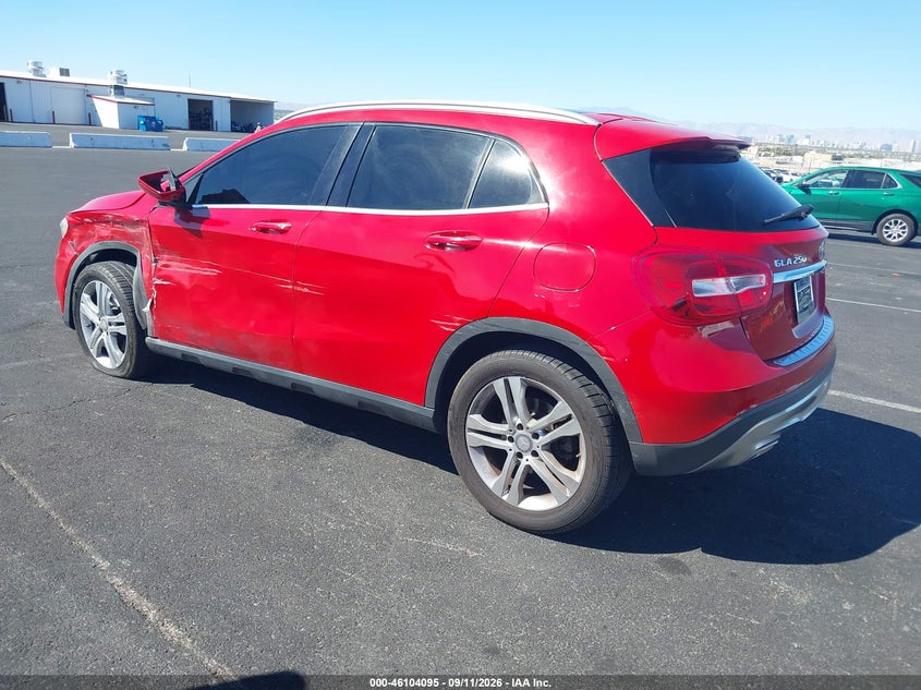 Vin: wdctg4gb4hj303046, lot: 46603753, mercedes-benz gla 250 4matic 20173