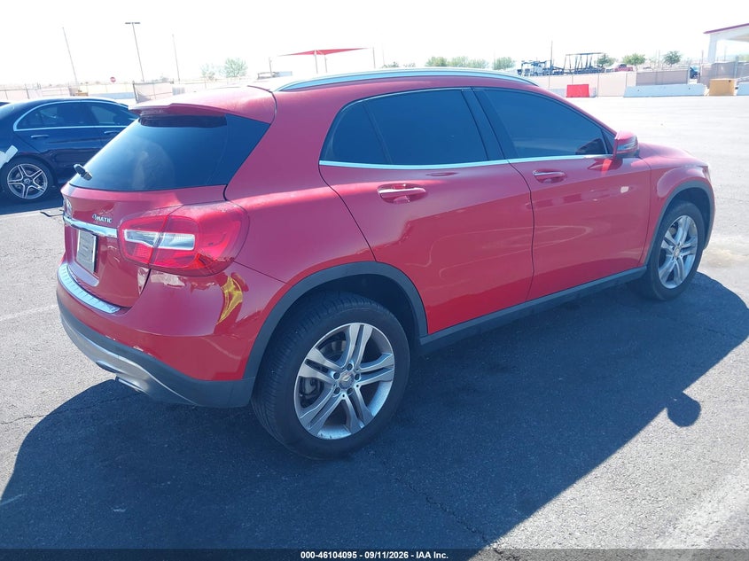 Vin: wdctg4gb4hj303046, lot: 46603753, mercedes-benz gla 250 4matic 20174
