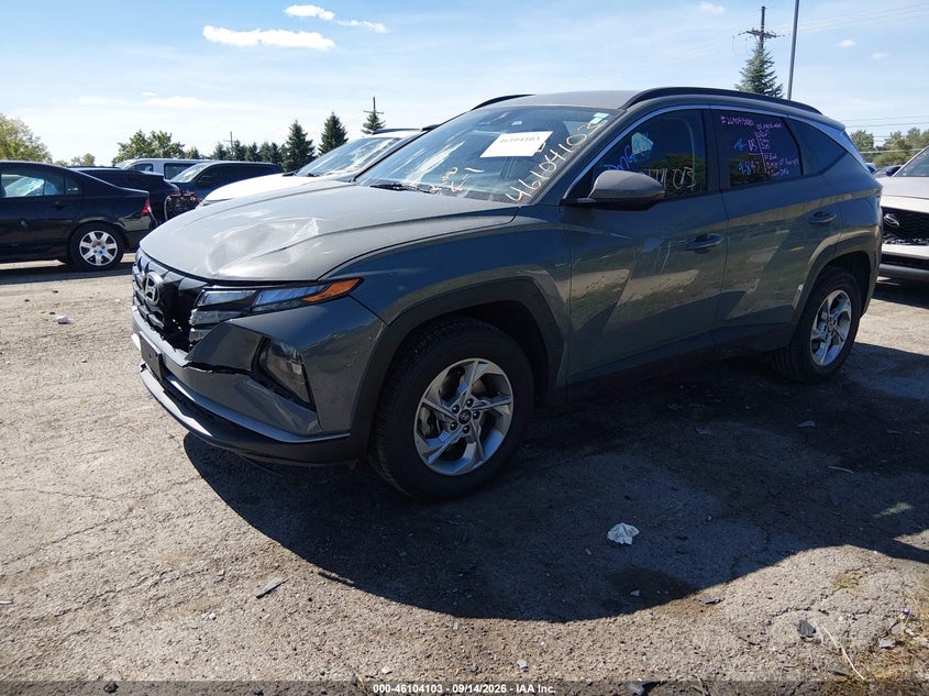 Vin: 5nmjbcde7rh349997, lot: 46603761, hyundai tucson sel 20242